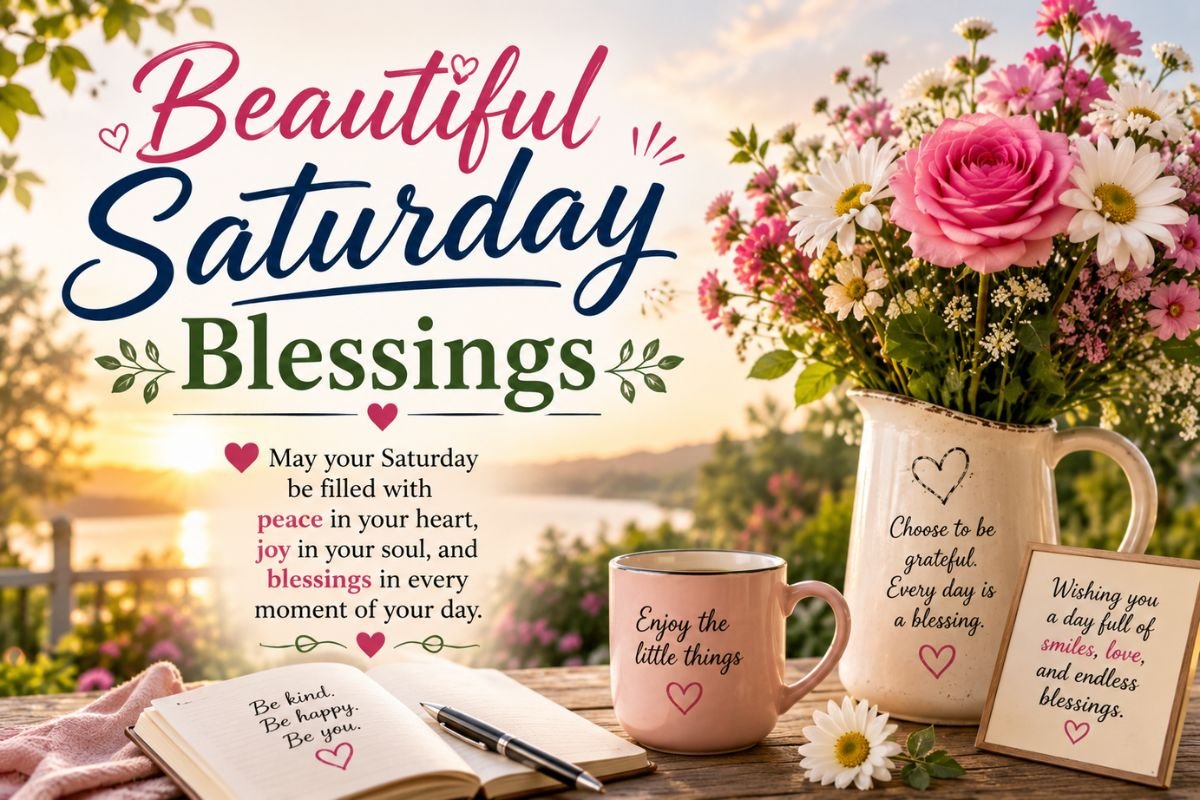 60 Beautiful Saturday Blessings to Fill Your Weekend with Joy and Peace