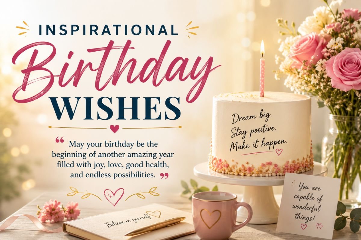 100 Inspirational Birthday Wishes to Celebrate Every Special Moment