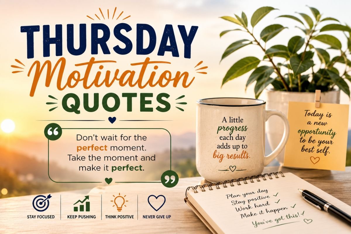 80 Thursday Motivation Quotes to Boost Your Productivity and Positivity