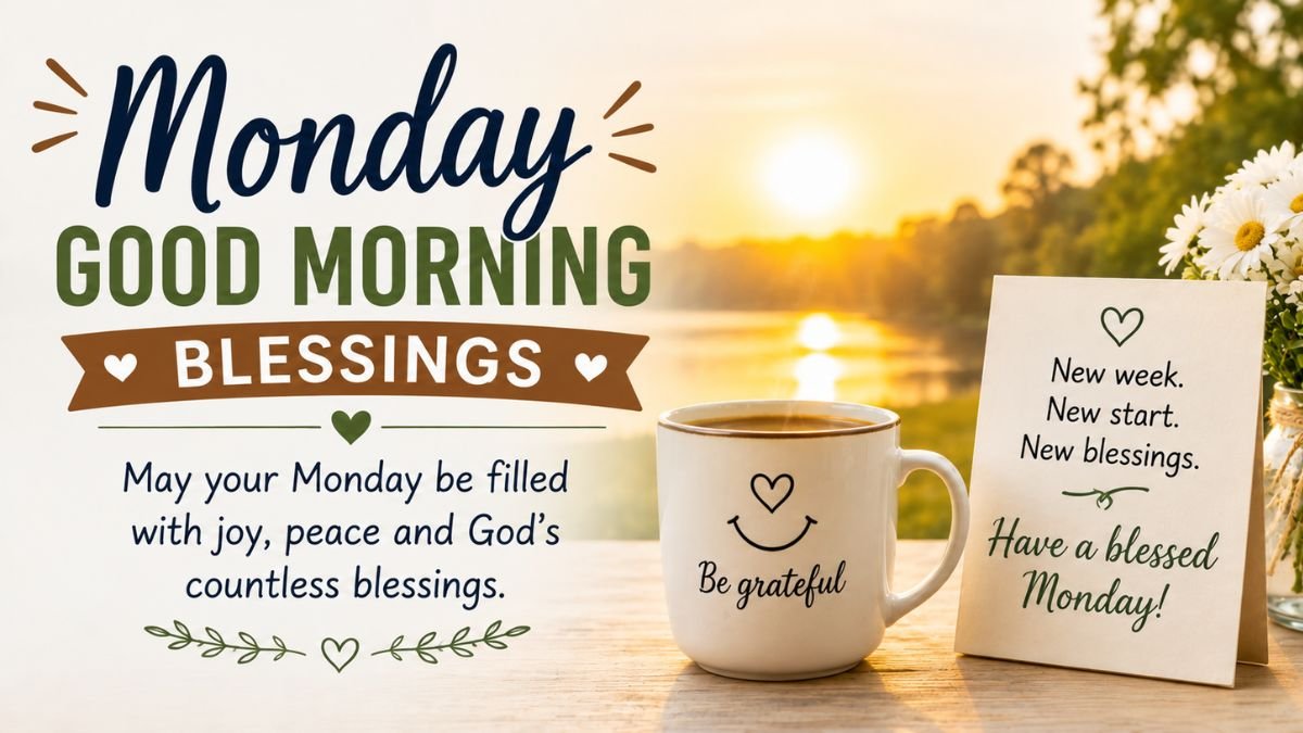 Monday Good Morning Blessings