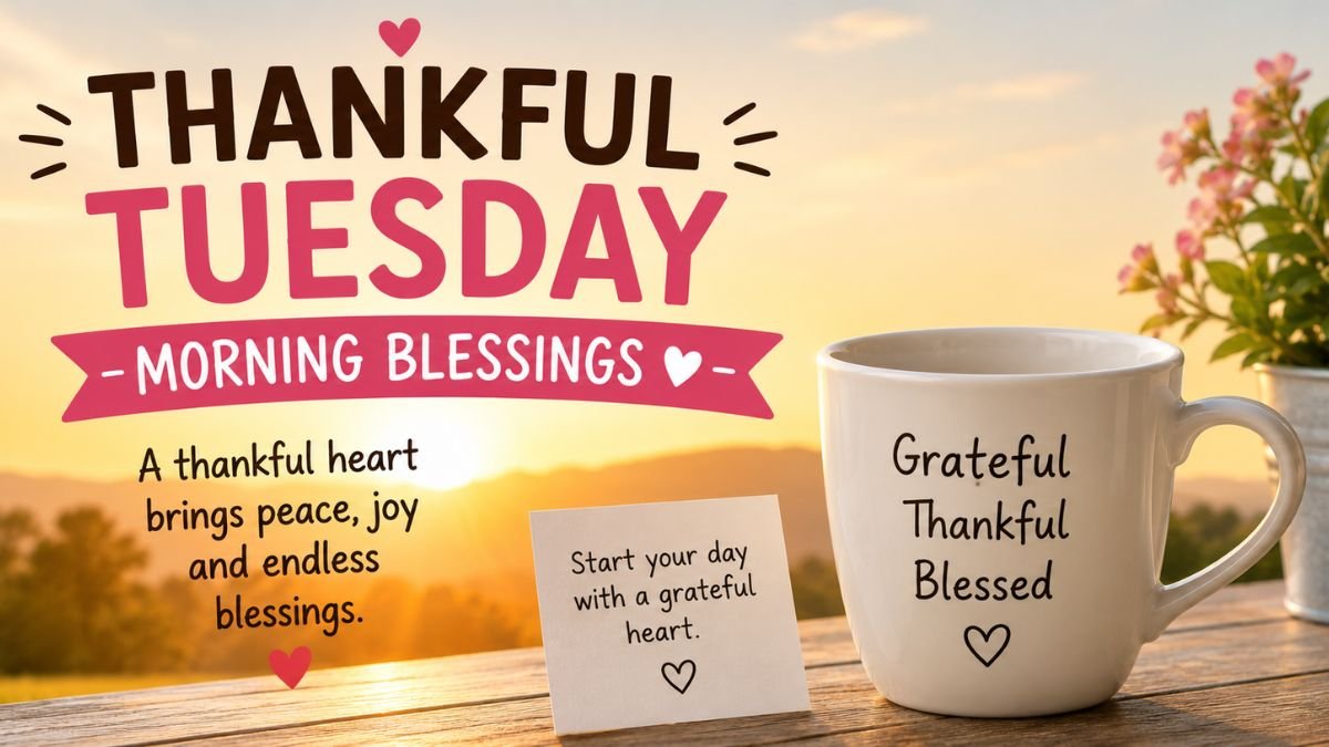 Thankful Tuesday Morning Blessings