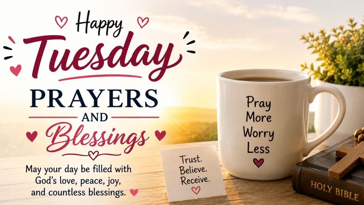 Tuesday Prayers and Blessings for Strength, Peace, and a Positive Week